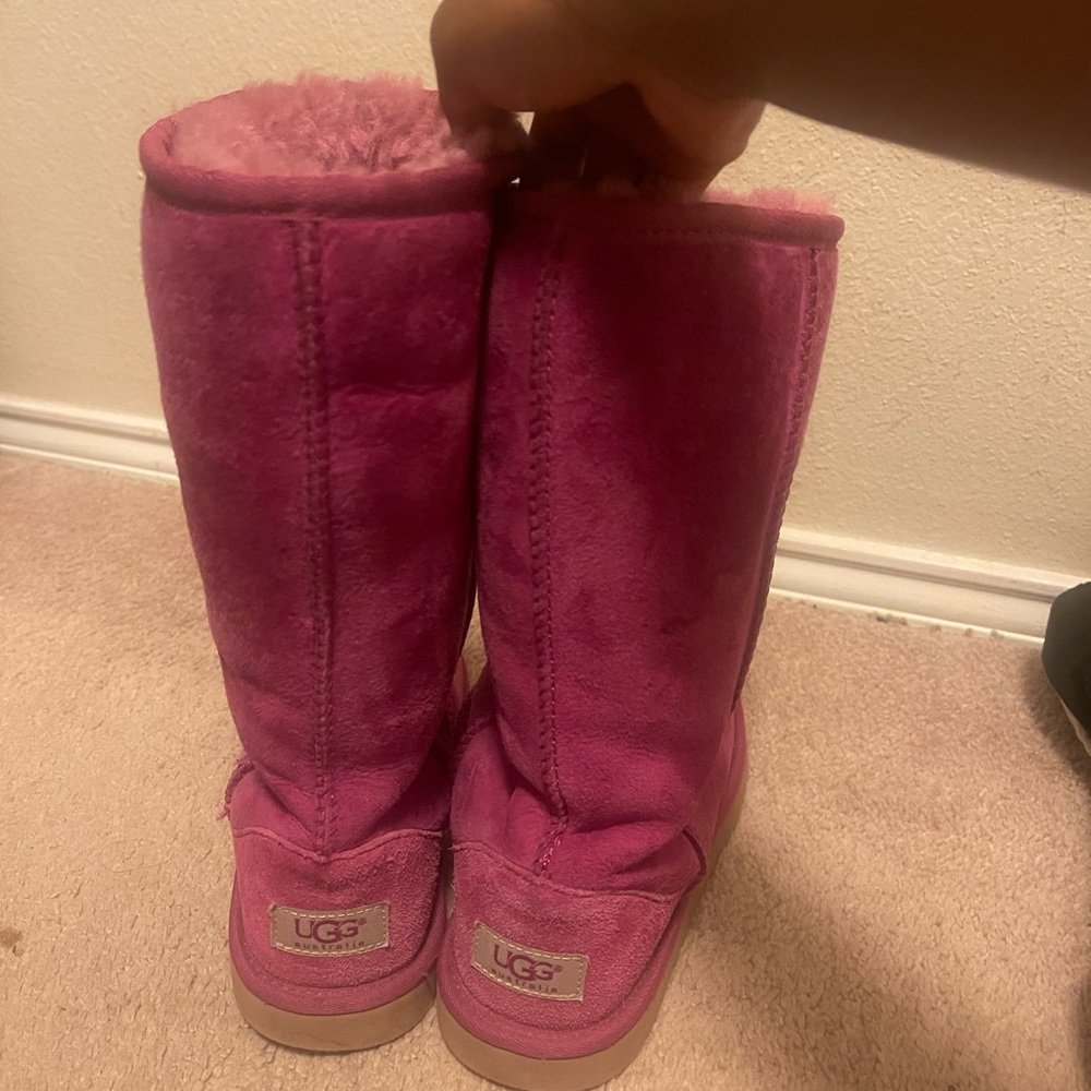 Long Pink Uggs - Picture 2 of 2